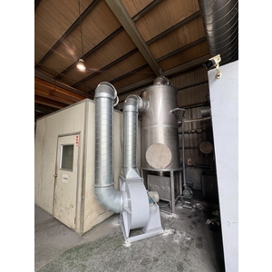 （螺絲烤爐廢氣煙）過濾水洗塔 , 協?風機企業行