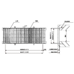 SH細目型側溝蓋