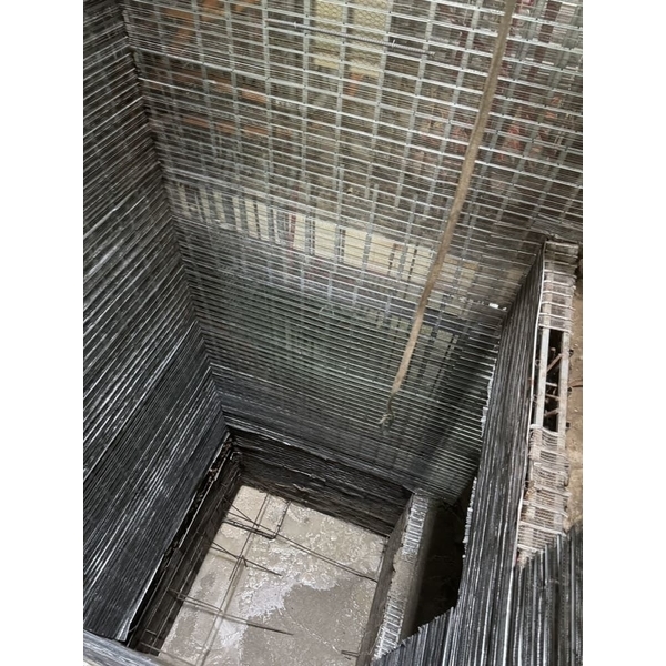 電梯澆置水泥-創新鋼網牆工程行