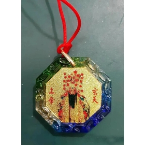 琉璃八卦形平安符 , 上棚企業有限公司