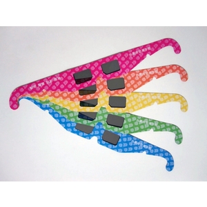 3D線性偏光紙眼鏡 , 上棚企業有限公司