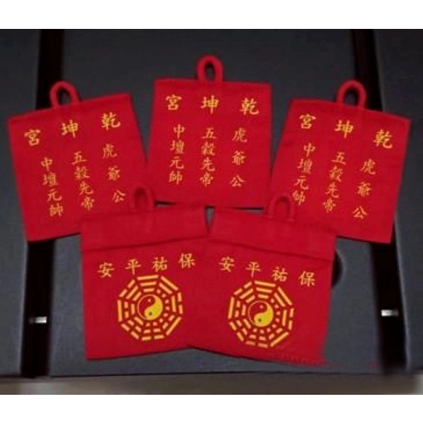 復古式布料香火袋-上棚企業有限公司