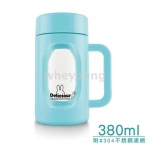 咪兔 商務玻璃辦公杯480ml HM-3585 , 惠暘企業有限公司