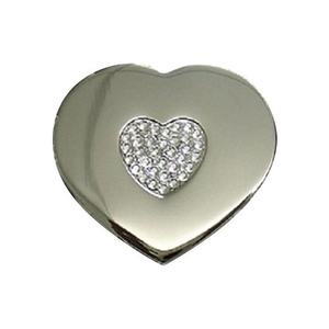 水晶鑽心型盒鏡 , 永順毛刷企業有限公司