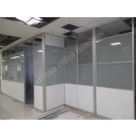 鋁合金複合材高隔間施工一隅