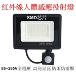 紅外線人體感應投射燈