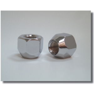 車輪螺帽Open End Nut-chrome , 慶益工業股份有限公司