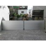 雙車道鋁合金組合式防水閘門