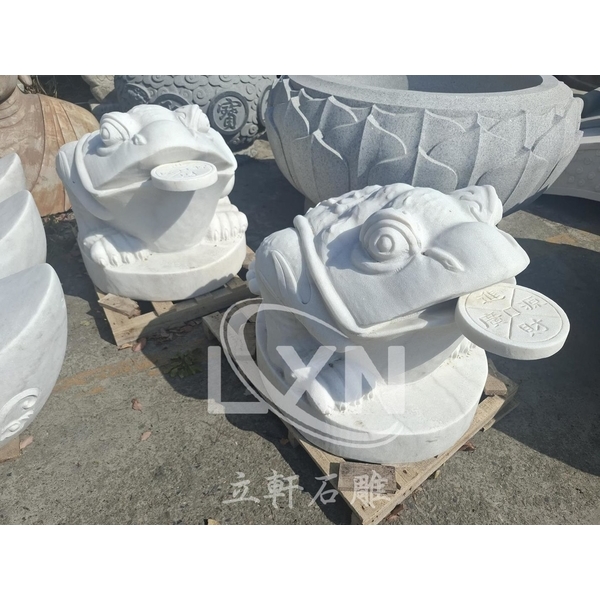 石雕蟾蜍-立軒貿易有限公司/立軒石雕