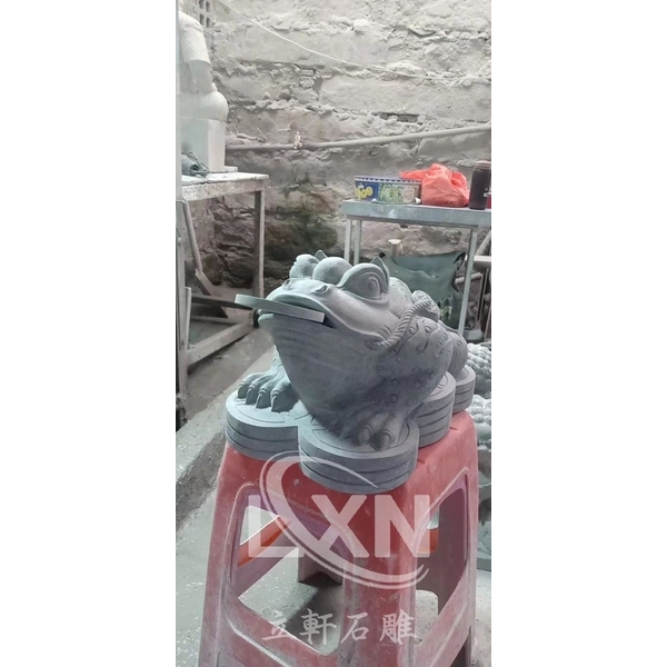 石雕蟾蜍-立軒貿易有限公司/立軒石雕