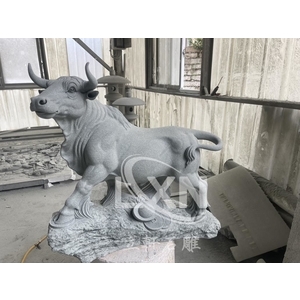 花崗岩石雕公牛 , 立軒貿易有限公司/立軒石雕