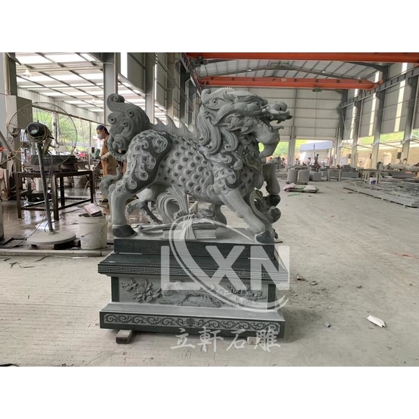 石雕麒麟-立軒貿易有限公司/立軒石雕