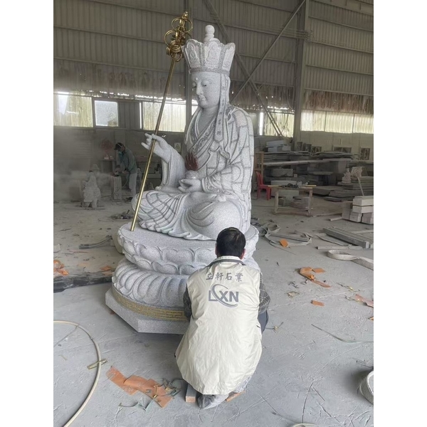 石雕地藏王菩薩-立軒貿易有限公司/立軒石雕