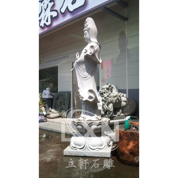 石雕觀音菩薩-立軒貿易有限公司/立軒石雕