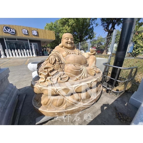 石雕彌勒佛-立軒貿易有限公司/立軒石雕