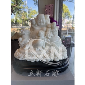 玉雕彌勒佛 , 立軒貿易有限公司/立軒石雕