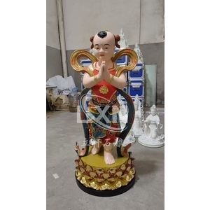 玻璃纖維造像善財童子 , 立軒貿易有限公司/立軒石雕