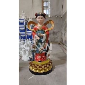 玻璃纖維造像龍女娘娘 , 立軒貿易有限公司/立軒石雕