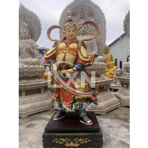 玻璃纖維造像韋馱菩薩 玻璃纖維造像韋馱菩薩 , 立軒貿易有限公司/立軒石雕