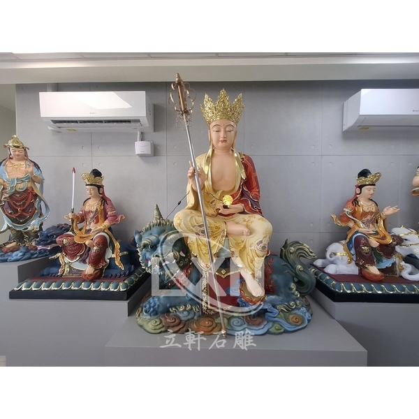 玻璃纖維造像地藏王菩薩-立軒貿易有限公司/立軒石雕