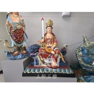 玻璃纖維造像文殊菩薩 玻璃纖維造像文殊菩薩 , 立軒貿易有限公司/立軒石雕