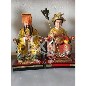 玻璃纖維造像玉皇大帝與瑤池金母 玻璃纖維造像玉皇大帝與瑤池金母 , 立軒貿易有限公司/立軒石雕