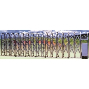 伸縮式自動大門-富貴型 , 上玄金屬企業有限公司