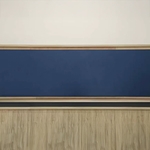 現場施工貼面藍色琺瑯黑板