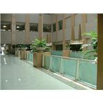 不銹鋼烤漆玻璃欄杆