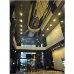 高雄維士比大樓門廳不銹鋼造型天花工程