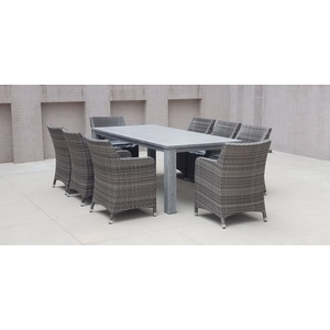 33-1 HT-378 鋁板長方桌椅組 , 老貝壳股份有限公司