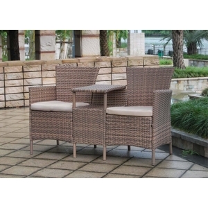 41-6 HT-341 情人桌椅組(含墊) , 老貝壳股份有限公司