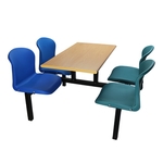 餐桌椅 (MFC塑合板、全焊式腳架) , 永佳工業有限公司