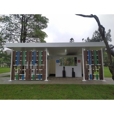 老舊公廁退散中壢6座公園廁所變美變舒適