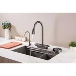 水槽+伸縮瀑布龍頭（溫度顯示）