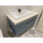 訂製霧黑龍頭TD-87+訂製浴櫃組 , 科龍衛浴科技有限公司