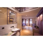 飯店崁牆面盆龍頭及面盆