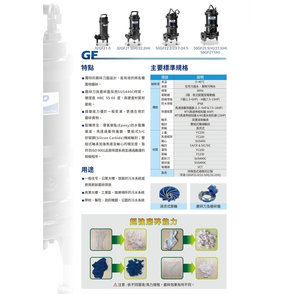 河見-磨碎泵浦-奇侑實業有限公司