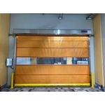 整層透明視窗密閉型快速捲門