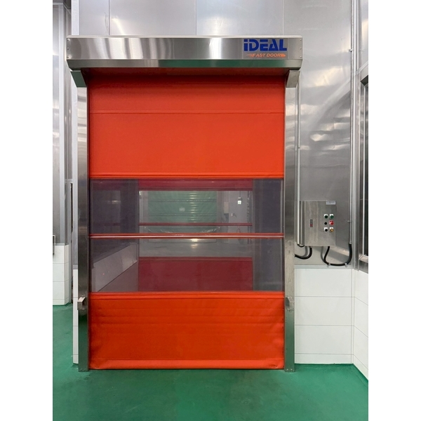 桃園乳製品加工廠PVC快速捲門