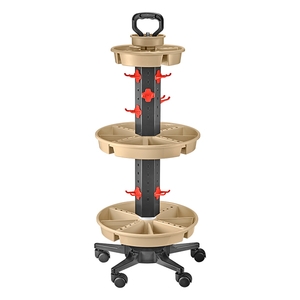 移動式旋轉圓盤工具車(加高型) , 康得倫事業有限公司