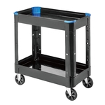 全方位二層工具車 (黑色標準型＋藍襯套)-康得倫事業有限公司