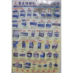 各式車台、蒸箱/煎台、西餐爐台、早餐吧檯、湯爐、炒台、菸罩、桌面、工作台