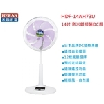 14吋DC 奈米銀抑菌電風扇 (HDF-14AH73U)