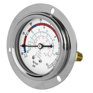 外殼不鏽鋼指針冷媒錶  F-SC , 昶特有限公司